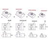 30 Pcs T-Slot Nuts 20 Rail Aluminum M4 Slider Nuts
