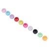 GOTOTOP Dreadlocks Hair Beads, 360 Piezas, Plástico, Resina, Colorful, DIY