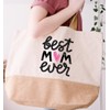 Lovely Mothers Day Shopper Bag - Best Mum Ever Heart
