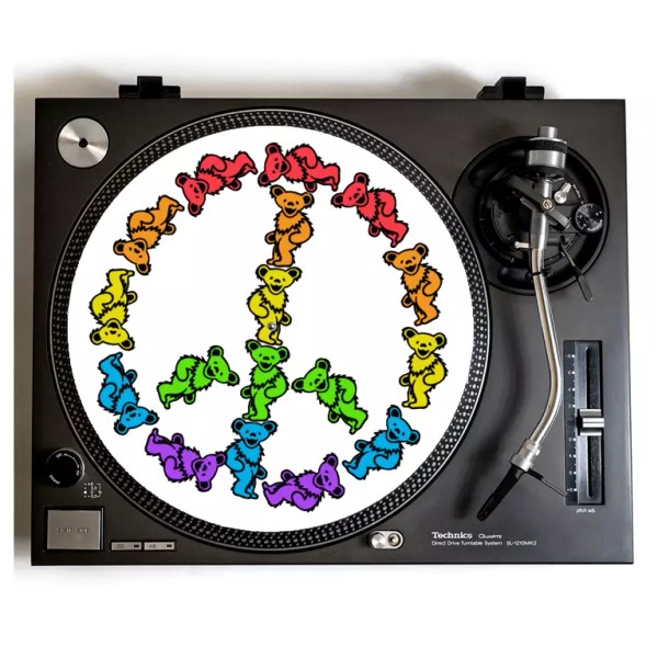 Universal Grateful Dead Turntable Slipmat for Vinyl Records Fits 12"