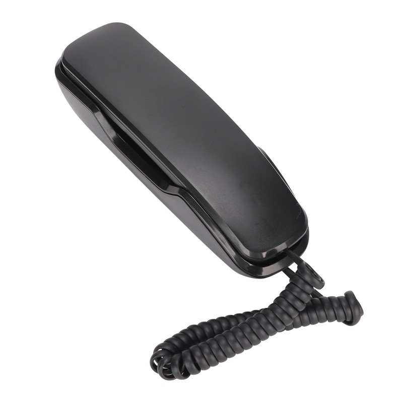 Wall Mounted Phone Redialing Mute Function Corded Telephone for Home