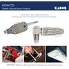Kason 1245 Reversible Cam-Rise Hinge, 1 to 3/4 Inch Offset,