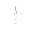 Kingfisher Spring Fly Tying Scissors, Curved