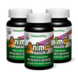 Nature's Plus Animal Parade Multivitamin 2+1 60 tablets x 3 / 네이처스플러스 애니멀퍼레이드 멀티비타민 2+1 60정 x 3
