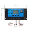 60A/50A/40A/30A 12V 24V Car RV Solar Charge Controller PWM Controller