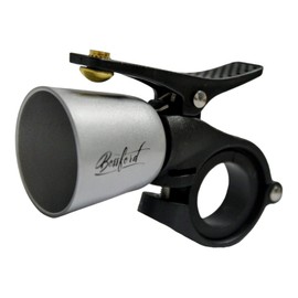 Bossford Bicycle Bell: Loud Retro Designer Bicycle Bell for Road Bikes, Mountain Bikes and Kids Bikes - 's Best Bicycle Bell in Exceptional Trophy Design (Silver)