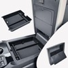 EDBETOS 2PCS Center Console Organizer & Armrest Hidden Storage Box