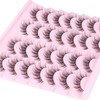 False Eyelashes Wispy Lashes Natural Look Fake Eyelashes Fluffy Strip