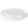 DART 6PWC 6" Foam Plate, Concorde Non-Laminated Foam Dinnerware, White
