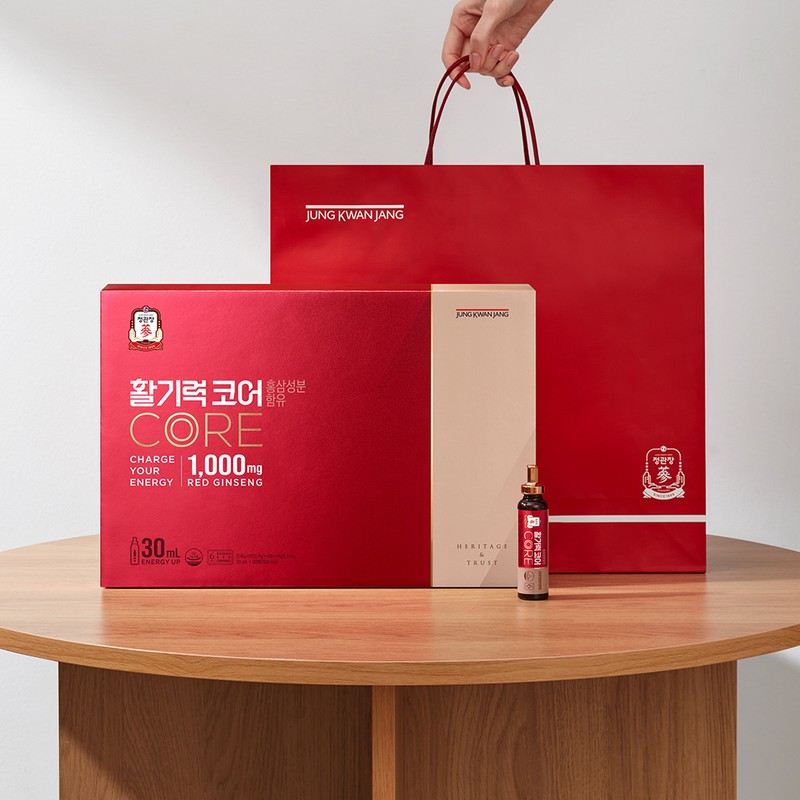 Jeonggwanjang 정관장 활기력 코어 30ml 20병 Korean Red Ginseng Vitality