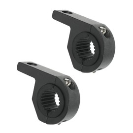 Flaconi Universal Car Tube Clamp 0.7 x 1.3 Inch Work Light Holder Universal Headlight Clamp Bracket Tube Clamp Headlight Holder for Front Protection Bar Off-Road Vehicle Car Truck Motorcycle Boat