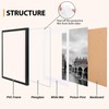 Fixwal 16x20 Picture Frame Set of 6 with Shatter Resistant