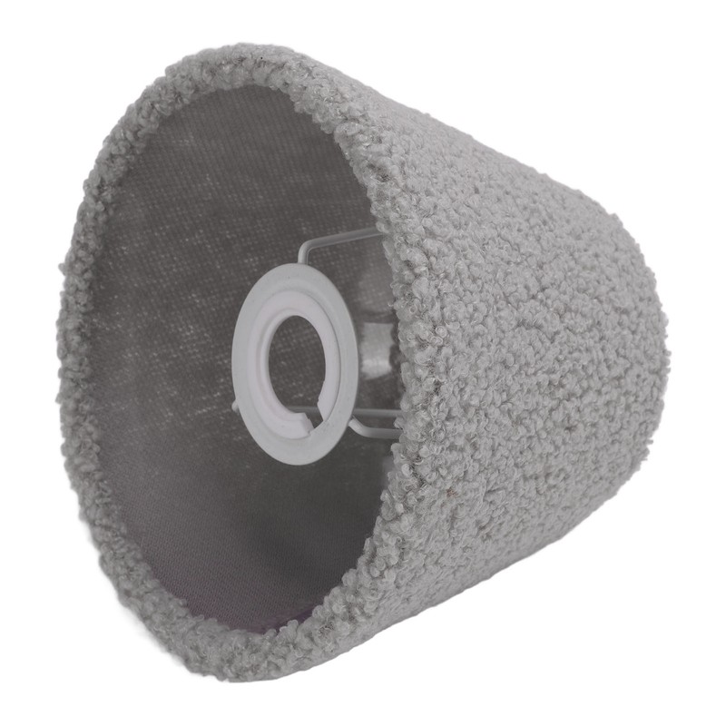 Plush Cloth Lamp Shade Replacement Decorative Soft Comfortable Cone Round