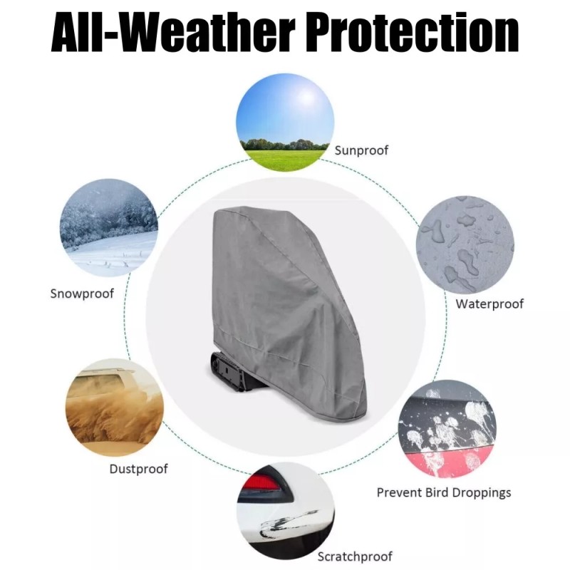 Cahuczlhoz *Full Cover* For Mini Excavators Outdoor Waterproof UV Snow