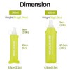 MULESID Soft Flask Running Bottles Collapsible Water Bottle Foldable for