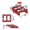 Self Centering Doweling Jig 3 in 1 Hole Drill Guide
