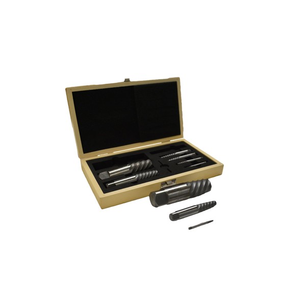 Jumbo 9 Piece Easy Out Screw Extractor (Spiral Flute)