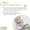 Perlimpinpin 3-Step Transition Baby Sleep Suit & Sack – from