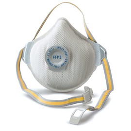 Moldex 3405 Series 3000 FFP3-D Reusable Mask with Ventex Valve, multicolour, 3405