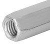 5Pcs Steel M10*40 Long Hex Nut M10*50 Coupling Nut Hexagonal