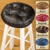 Collections Etc Foam-Padded Thick Waterproof Barstool Seat Cover Cushion with