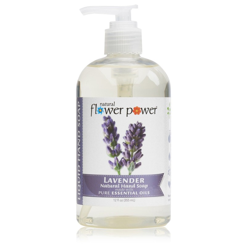 Natural Flower Power Liquid Hand Soap – Plant-Derived and Bio-Based