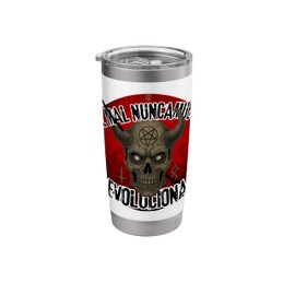 Malefic Evolution: The Twisted Skull (Spanish) Stainless Steel Insulated Tumbler