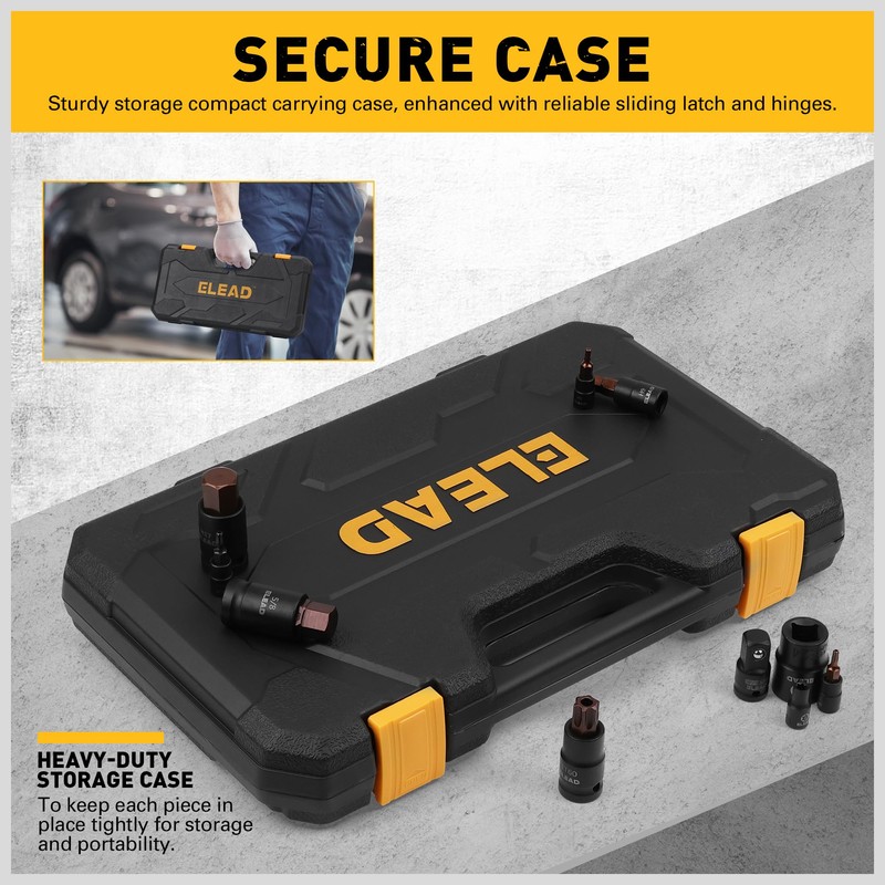 66-Piece Torx Bit & Hex Bit Socket Set: Premium CR-V