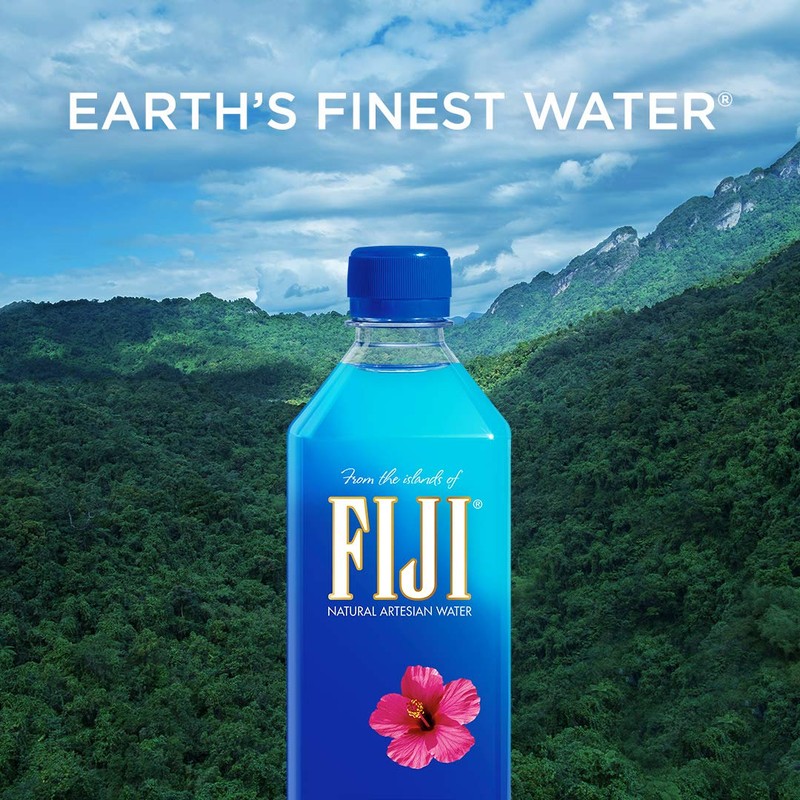 FIJI Natural Artesian Water, 16.9 Fl Oz Bottle (6-Pack)
