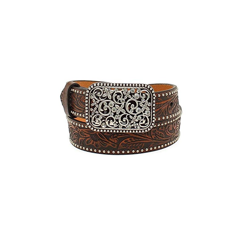 ARIAT Kid's Fillagree Belt, Brown, 28