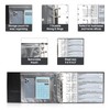 7 Ring Business Check Book Binder, 600 Checks Capacity for