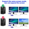 MEIRIYFA VGA Splitter Cable, 1080P HD VGA 1 Male to