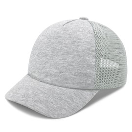 Sarfel Baseball Cap - Grey Unisex-Toddlers Hat for Age 2-5 Years - UPF50+ Sun Protection & Adjustable - Classic Baby Style for Outdoor Activities