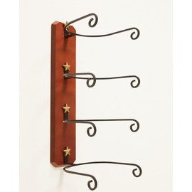 Bb Ranch Unisex Ranch&Reg; Birch Wood Cowboy Hat Rack Brown One Size