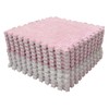 10pcs Plush Foam Floor Mat Color Blocking Split Joint Interlocking