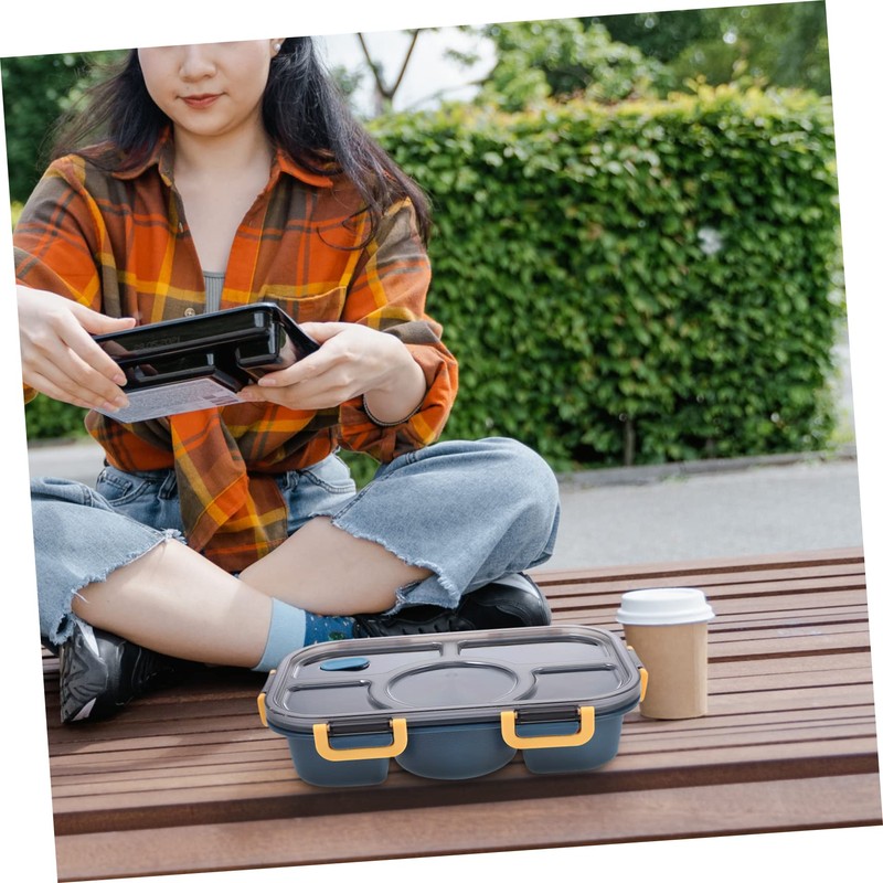 Mikinona Adult Lunch Box Leakproof Insulated Portable Lunch Box for