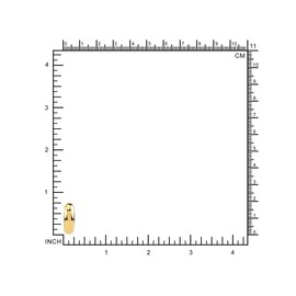 Silvershake 19X7mm 14K Yellow Gold Plated 925 Sterling Silver 0.75 Inch Huggie O Hoop Earrings Jewelry for Women, Sterling Silver 14K Gold Plated, No Gemstone