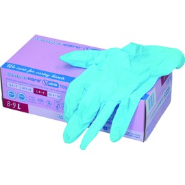 Sempermed G826793847 Gloves, Nitrile, Non-Sterile, Powder-Free, Large (Pack of 100)