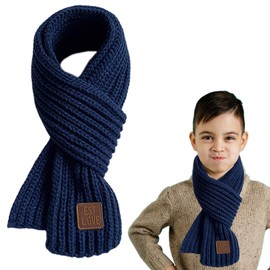 Sterntaler Scarf for Children, Boys and Girls, Baby Scarf, Knitted Neck Warmer for Winter Scarf, Loop, Soft, Beautiful Scarves, Children, Baby, Winter, Toddlers for Warm Conder, blue