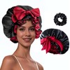 Syvvste Silk Bonnet for Sleeping Women Double Layer Satin Bonnet