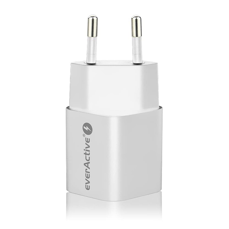 everActive GaN SC-390Q Mains Charger with USB QC3.0 and USB-C