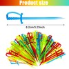 1000 Pieces Plastic Cocktail Swords Picks Fruit Drink Picks Bulk