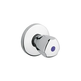 Kludi Fertigmontagesatz for Flush-Mounted Valve with Terralux metal handle, Chrome-Plated, 143030508