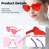 Heart Sunglasses for Women Heart Shaped Sunglasses Heart Glasses Pink