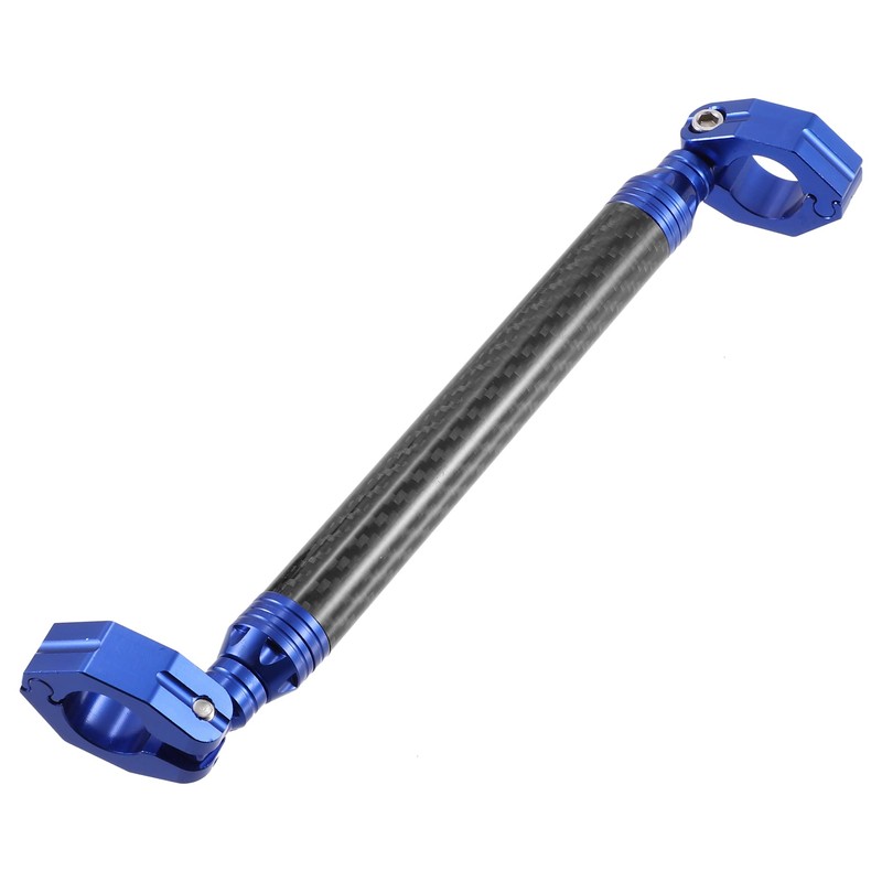 X AUTOHAUX Universal 22mm Blue Motorbike Balance Bar Crossbar Handlebar