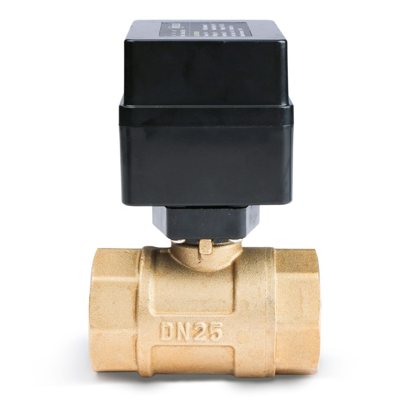 Motorized Ball Valve - 1" Brass Ball Valve with Standard