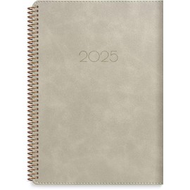 Burde Senator A5 Twist beige Kalender 2025: Terminplaner für 2025