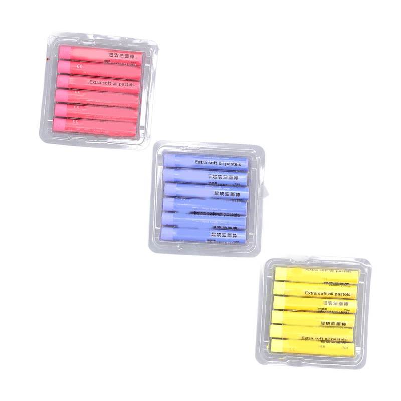 Oil Pastel Set Toxic Free Light Color Soft Painting Pastel