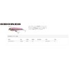 TackleHouse Shores Prati SPT45 Pencil Bait Lure, 1.8 inches (45