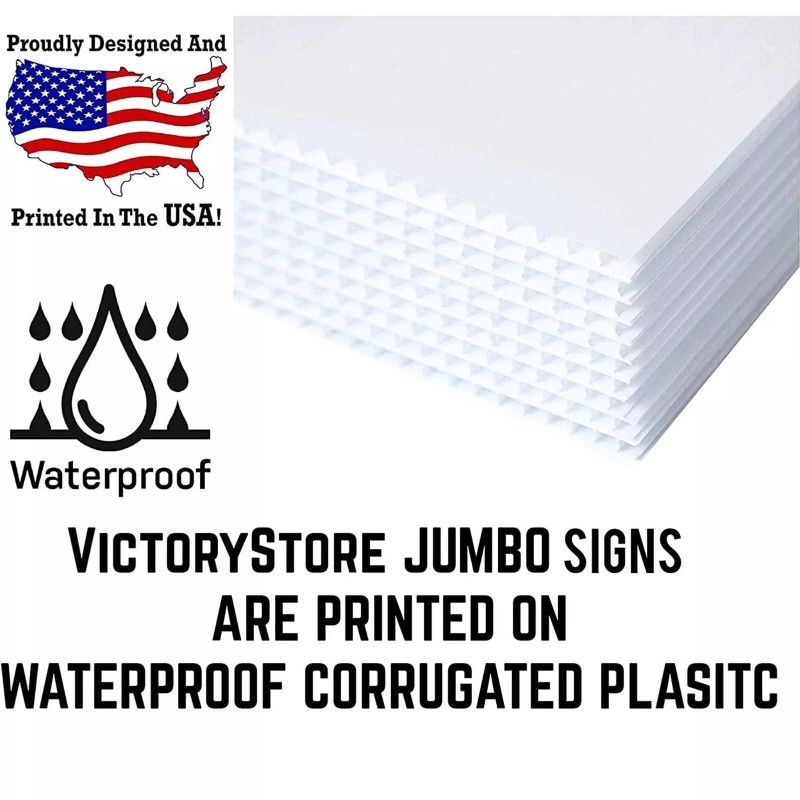 VictoryStore 10-Pack Fireworks Sold Here Yard Sign, 2 sided, 22x16